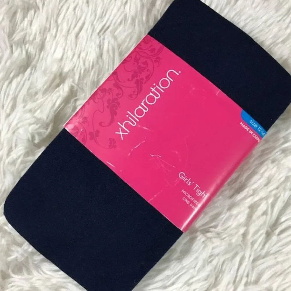 Xhilaration Navy Voyage Microfiber Tights